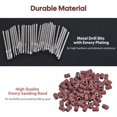 thumbnail image 4 of Byootique 300x Nail Drill Sanding Bands 80 120 180 & 30x Bits Nail Drill File Use Art, 4 of 10