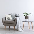 thumbnail image 4 of Stupell Industries Raccoon Portrait Soft Grey Illustration Country Beige,18 x 7 x 18 Decorative Pillows, 4 of 6