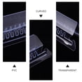 thumbnail image 4 of Pince à Dents Transparente Support d'Étiquettes en PVC Dossier Publicitaire Multifonctionnel, 4 of 7