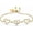 Gold-White, variant on Adjustable Urn Bracelet for Ashes Heart Cremation Jewelry for Ashes with Birthstone Urn Bangle Cremation Jewelry Birthstone Memorial Urn Link Bracelet for Loved Ones