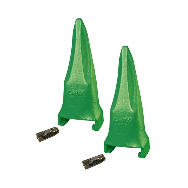 2 fits Esco Super V Excavator Tiger Rock Bucket Teeth & Pins V19VY