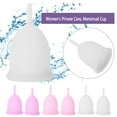 thumbnail image 1 of Funie Femmes Silicone Médical en Forme de U Réutilisable Coupe Menstruelle Menstruelle Hygiène Soins, 1 of 8