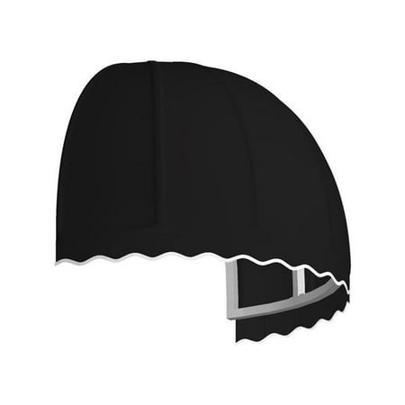 3.38 ft. Bostonian Window & Entry Awning  Black - 31 x 24 in.