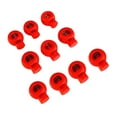 thumbnail image 4 of jinwen 10 Ball Shock Cord Bungee Rope Lock Toggle Stopper Buckles End Stop - Gray - Red Red10, 4 of 9