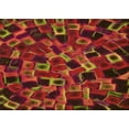 thumbnail image 1 of Ahgly Company Machine Washable Indoor Rectangle Transitional Cranberry Red Area Rugs, 2' x 3', 1 of 7