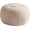 Mushroom (No Stuffing), variant on Unstuffed Moroccan Storage Pouf Foot Stool Ottoman Seat Handmade Faux Leather Bean Bag Floor Chair Foot Rest for Living Room, Bedroom or Balcony (Black Grey)