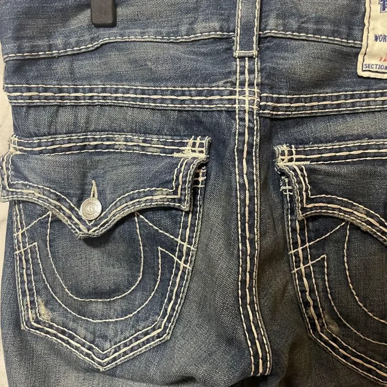 90's True Religion Low Rise Y2K Super T Bootcut Flared Jeans 90's True Religion Low Rise Y2K Super T Bootcut Flared Jeans