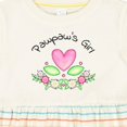 thumbnail image 4 of Inktastic Pawpaw's Girl Heart Flowers Girls Baby Dress, 4 of 5
