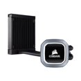 thumbnail image 2 of CORSAIR Hydro Series H60 High Performance Liquid CPU Cooler - Processor liquid cooling system - (for: LGA1156, AM2, LGA1366, AM3, LGA1155, LGA2011, FM1, FM2, LGA1150, LGA1151, AM4, LGA2066, LGA1200) - copper with aluminum base - 120 mm - black, 2 of 11
