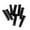 Black, variant on S SERENABLE 8 Pcs Aluminum INLINE SKATE Wheel Roller Skates Screws Bolts - , Green