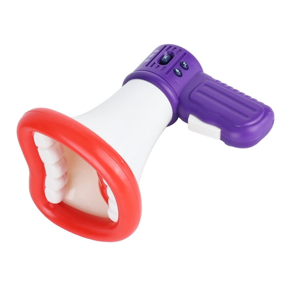 Recording Megaphone Toy, Funny Voice Changer Toy for Festival Celebration for Children for Boys Girls