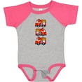 thumbnail image 3 of Inktastic Fire Truck Firefighter Bear Boys or Girls Baby Bodysuit, 3 of 5