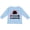 AE-Light Blue, variant on Inktastic Little Ladybug with Flowers Boys or Girls Long Sleeve Toddler T-Shirt