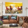thumbnail image 3 of Eight Horses Canvas Art Poster And Wall Art Picture Print Modern Family Bedroom Decor Posters,Unframe-style,16x24inch(40x60cm), 3 of 8