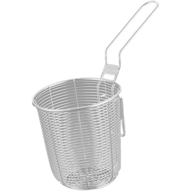 HUGFEGWE Panier à Frites Rond en Fil Métallique Rangement Facile Panier à Frites Profond Panier à Frites Polyvalent Portable Panier à Aliments Frits pour Dumplings Pâtes Cuisson, 10cm CJB91-38266
