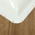 HECASA RV Skylight Cover White 14" X 22" for RV Shower Camper Food Truck Skylight Inner Dome Kit