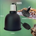 thumbnail image 3 of Lámpara de Calor para Reptiles Eonthry 5.5" 300W con Temporizador, 3 of 6
