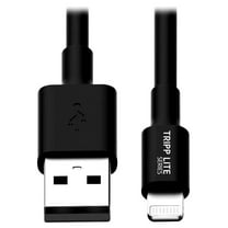 Tripp Lite M100-006-BK Black Lightning to USB iPhone iPod iPad Apple mfi Certified 6.5ft (2m)