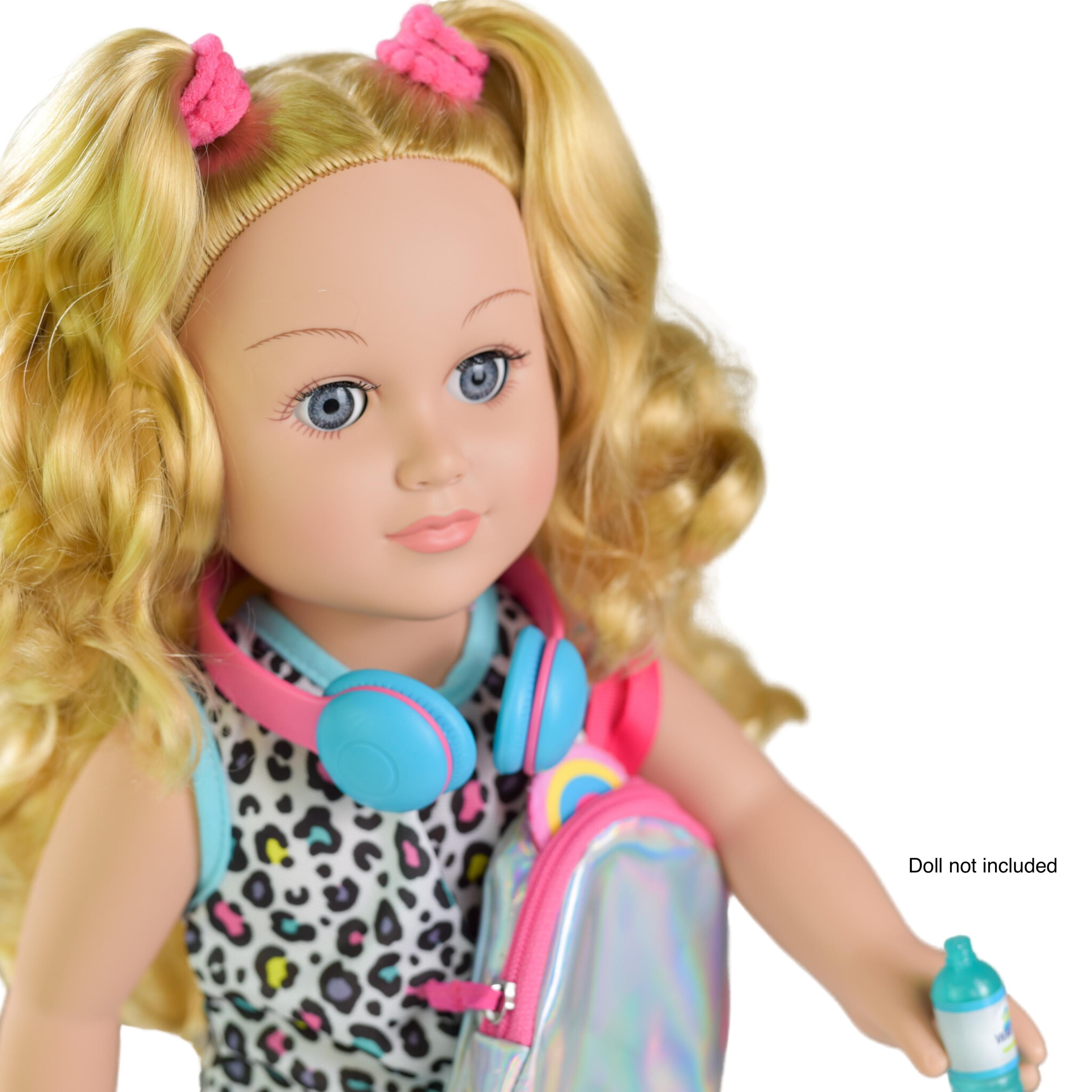 My Life As Travel Play Set for 18-inch Doll, 7 Pieces Included, Multi-color