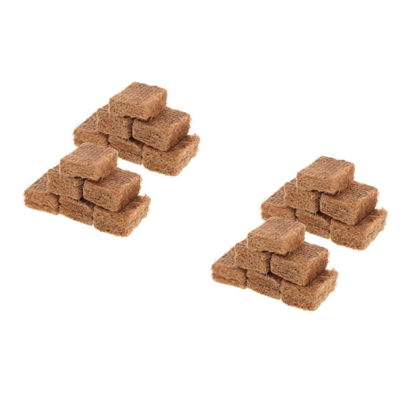 Phenofice Starter Cubes for Outdoor BBQ and Indoor Fireplace, Lightweight Brown Fire for Grilling