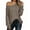 Camel, variant on Womens Off The Shoulder Sweater Oversized Knit Long Sleeve Sweaters Tunic Tops