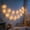 White, variant on Seashell String Lights 10ft 118in 30 LED Waterproof Outdoor Indoor Decor for Terrace Balcony Camping Party Holiday Wedding Home Garden Patio Decoration - Warm White Glow Battery Operated