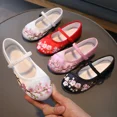 thumbnail image 2 of Traditional Chinese Girls Embroidered Ancient Style Handmade Hanfu Shoes, 2 of 6