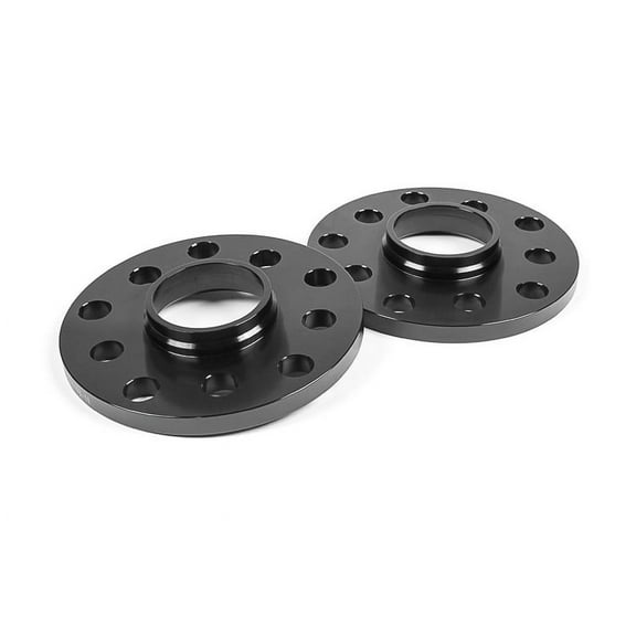 2 QTY 10mm 5x100 / 5x112 Black Hubcentric Wheel Spacer 10PC 40mm 14x1.5 Cone Seat Wheel Bolt