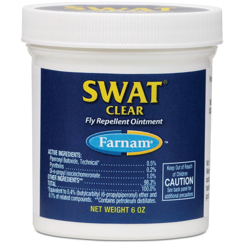 Farnam SWAT Fly Repellent Ointment Clear 6oz