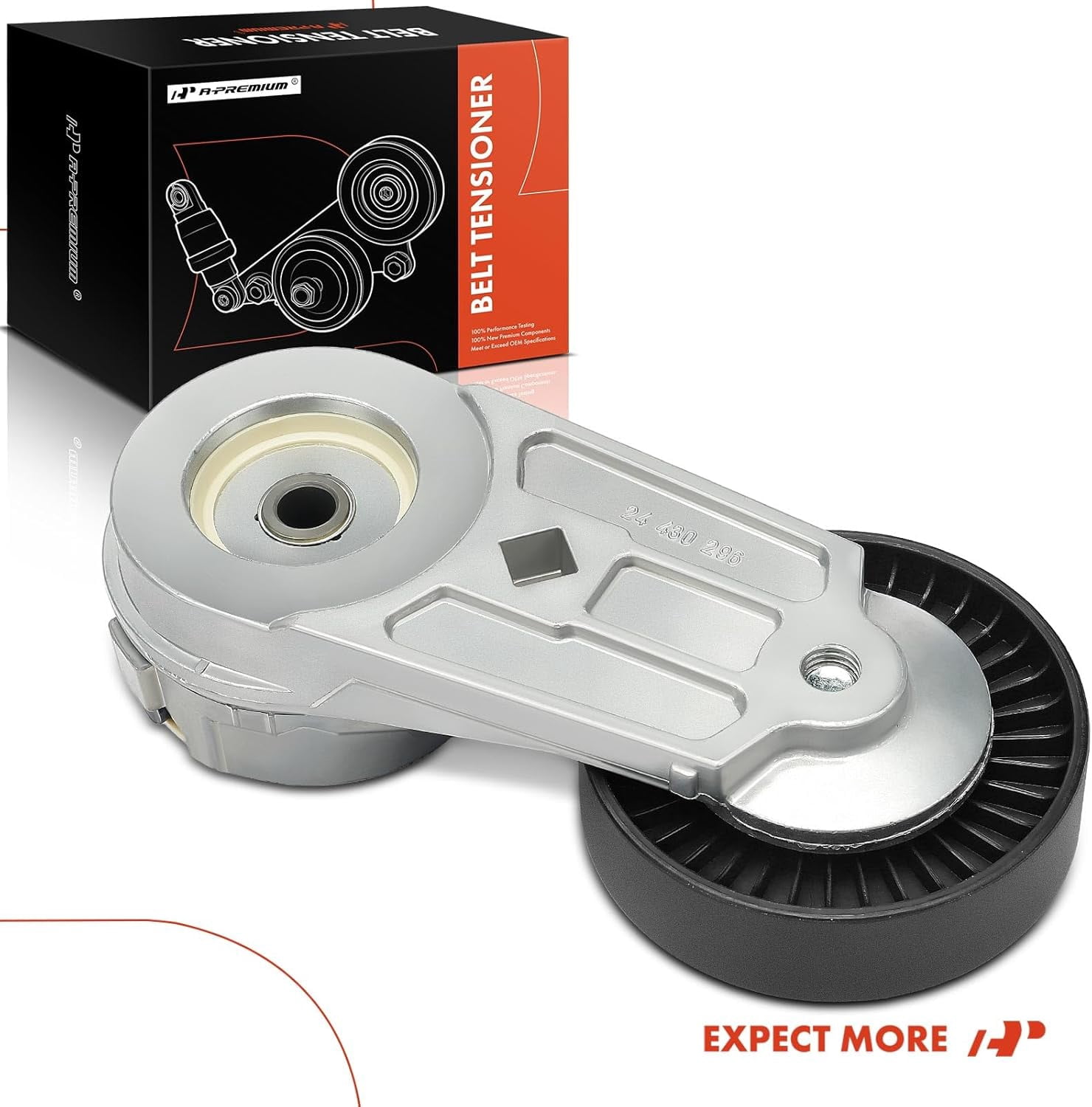 A-Premium OE Replacement Belt Tensioner Assembly Compatible with Equinox Malibu Cobalt