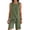 Army Green-sweatpants for women, variant on 2 Piece Linen Sets for Women Sleeveless Crewneck Tank Tops with Shorts Summer Solid Color Casual Set with Pockets