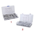 thumbnail image 3 of CARTTOU 100PCS Collier de Serrage en Acier Inoxydable pour Tube de Tuyau Ferme, 3 of 6