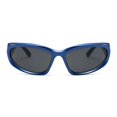 thumbnail image 4 of Wutalume Trendy Fashion Sunglasses for Men and Women, Party Decoration Glasses with UV Protection, Fun and Stylish Eyewear for Festivals, Events, and Daily Fashion Statement,Blue, 4 of 4