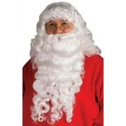Rubies Santa Costume Wig and Beard Set, for Adults