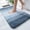 Blue, variant on Haitang Grocery Bathroom Carpet Mat, Ultra Soft and Absorbent Ultra-fine Fiber Bathroom Carpet, Anti Slip Plush Bathroom Carpet, Machine Washable and Dryable, Bathroom Floor, Bathtub and Shower Mat