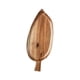 thumbnail image 4 of Bandeja de madera para servir fiestas, bandeja para servir, con forma de hoja para servir comida, decorativa S, 4 of 9