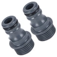 thumbnail image 3 of Adaptateur pour Mamelon, Raccord Rapide à Filetage G1/2 Mâle Raccord Rapide Antirouille pour l'Irrigation, 3 of 8