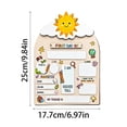 thumbnail image 2 of First Day of School Sign 12x10, Reusable Wooden Chalkboard with Marker for Preschool Pre-K Kindergarten, Last Day Photo Prop Keepsake Gift, 2 of 7