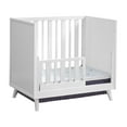 thumbnail image 3 of Oxford Baby Renwick Mini Crib Guard Rail White, 3 of 3