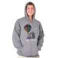 thumbnail image 5 of Get High New Mexico Hot Air Balloon Zip Up Hoodie Men's Women's Brisco Brands S, 5 of 5