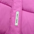 thumbnail image 7 of SERTG Boys Girls Hooded Coat Long Sleeve Mid Length Winter Warm Waterproof Snow Plays Casual Outerwear for Kids Toddler 2-12 Years(Purple,11 Years), 7 of 7