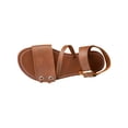 thumbnail image 2 of Viluyesy Flat Sandals for Womens, Ankle Strap Comfortable Open Toe Summer Casual Fashion Shoes Brown US7.5, 2 of 8