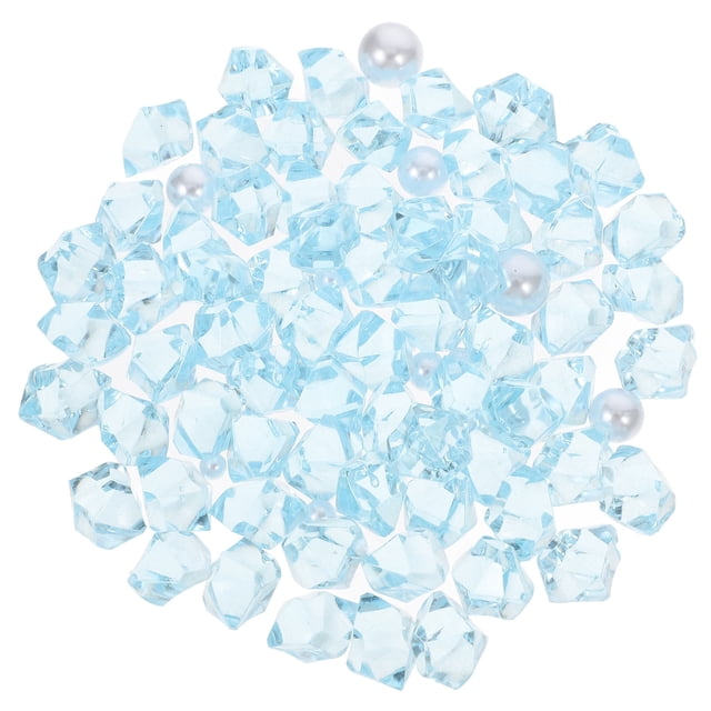 unbranded Grava De Azul Para Acuario Con Decorativas Perladas Y Fácil De Instalar