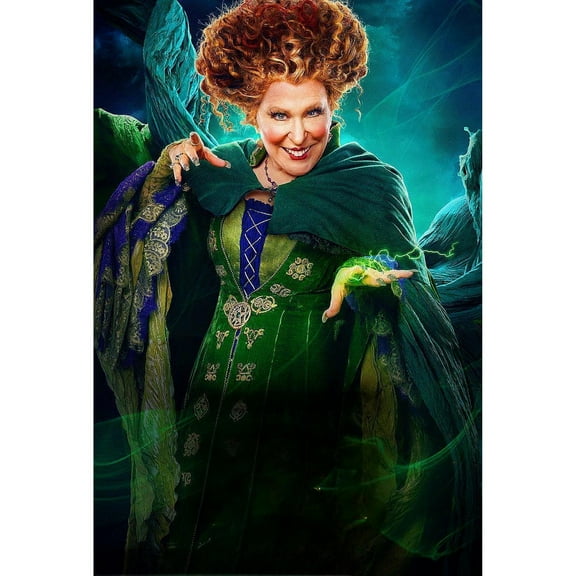 Hocus Pocus Diamond Painting Set (for Adults) 5D DIY Movie Character Diamond Art Set (for Beginners) Round Full Diamond Diamond Painting Gem Art Crafts (Home Wall Decoration Gift)