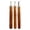 A(3Pcs), variant on 3-Piece Wood Carving Tools Set with Natural Wood Handles and High-Strength Steel Quenched Blades, Ergonomic Wood Working Kit for Printmaking Cork Carving Whittling and Relief Carving, By Harlik