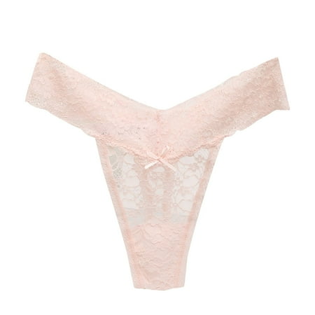 ZVNAH Panties for Women Women Sexy Underwear Ice Silk Bikini Panties Silky Comfy Yoga Panties Women s Panties