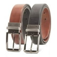 thumbnail image 2 of ALFANI Mens Brown Reversible Stretch 100% Polyurethane Dress Belt M 34-36, 2 of 3