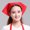 Red, variant on Waiters, Men and Women, Kitchen Work, Turbans, Hats, Kitchenware,Waiter Men and Women Kitchen Work Turban Hat Kitchen Supplies ,