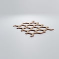 thumbnail image 4 of Ekena Millwork 4 7/8"W x 7 3/8"H x 1/4"T Extra Small Westmore Decorative Fretwork Wood Wall Panels, Hickory, 4 of 18