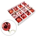 12Pcs 6cm Christmas Ball Ornaments Xmas Tree Hanging Pendant for
